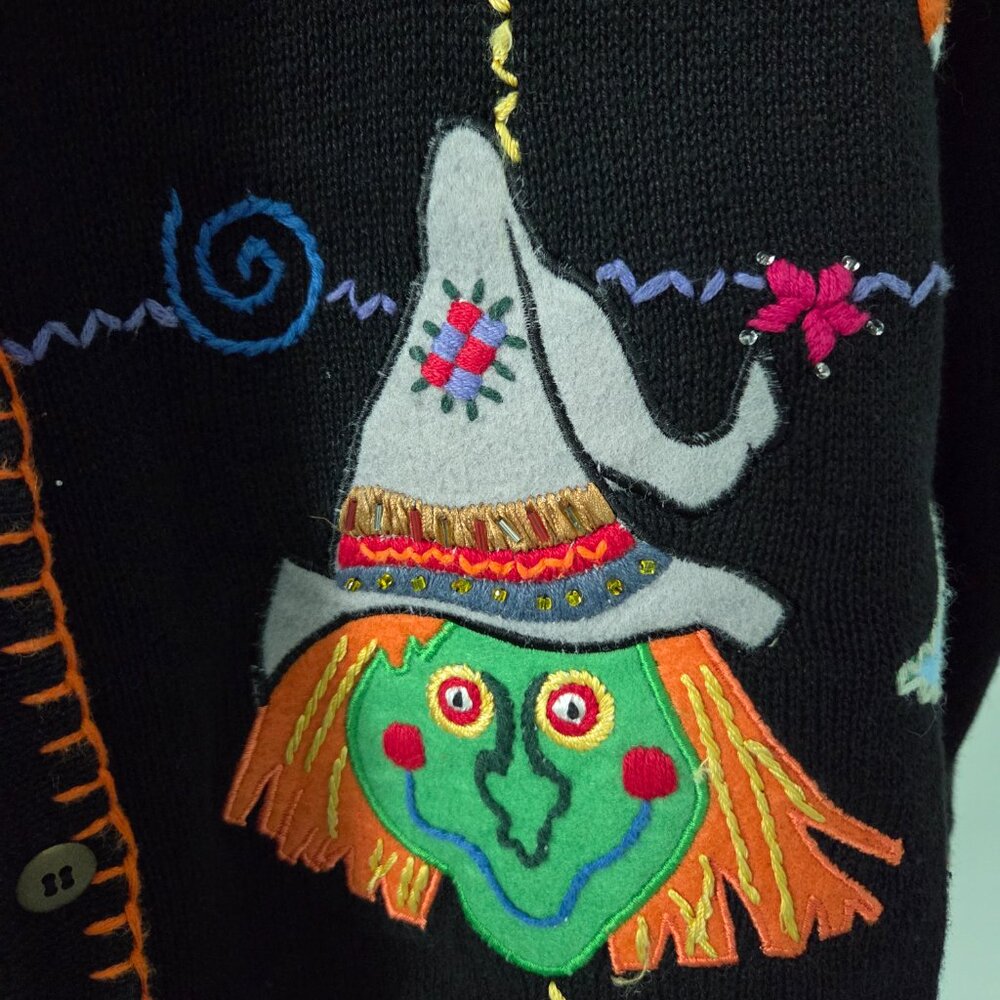 Cove Creek Halloween Sweater L - Picture 3 of 8